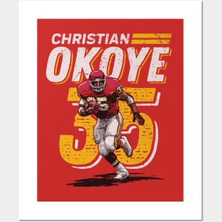 Christian Okoye Kansas City Dash Posters and Art